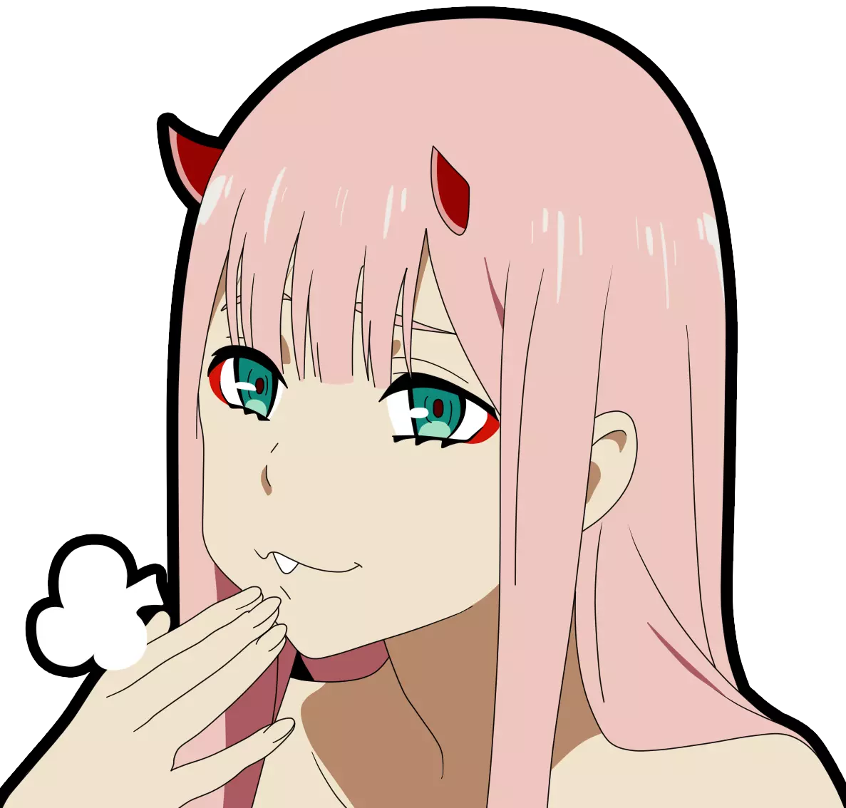 Darling In The FranXX Face Of Zero Two And Back View HD Anime Wallpapers, HD Wallpapers