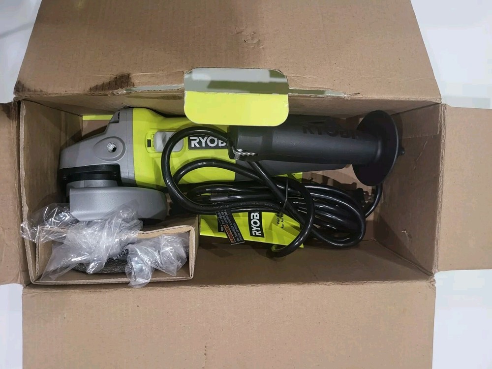 Ryobi AG4031G 5.5A Corded 4-1/2 inch Angle Grinder NEW  #2