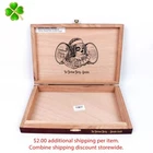 Fat Bottom Betty Gordito Empty Wood Cigar Box 10.5" x 7" x 1.5"