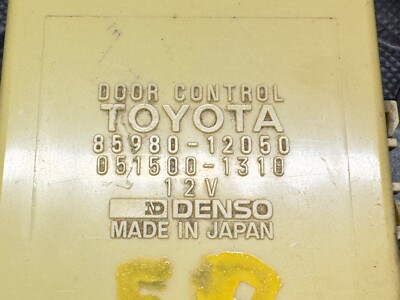 88-90 Toyota Corolla GT-S SR5 Door Lock Control Module AE-92 Relay
