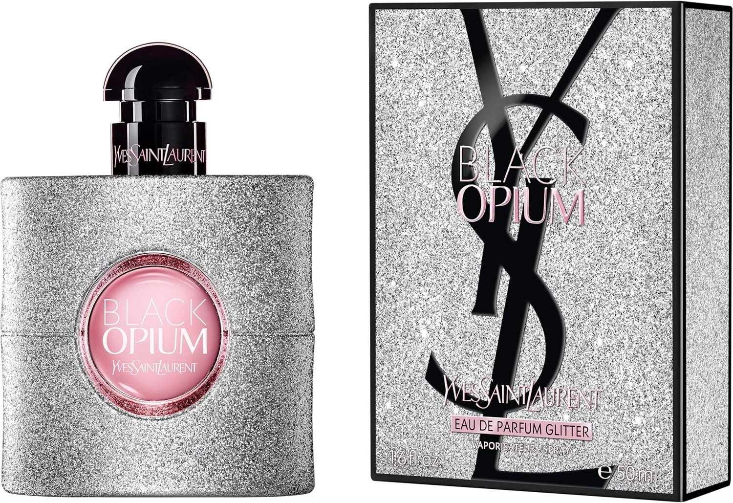 YSL BLACK OPIUM EDP GLITTER VAPO NATURAL SPRAY - 50 ml