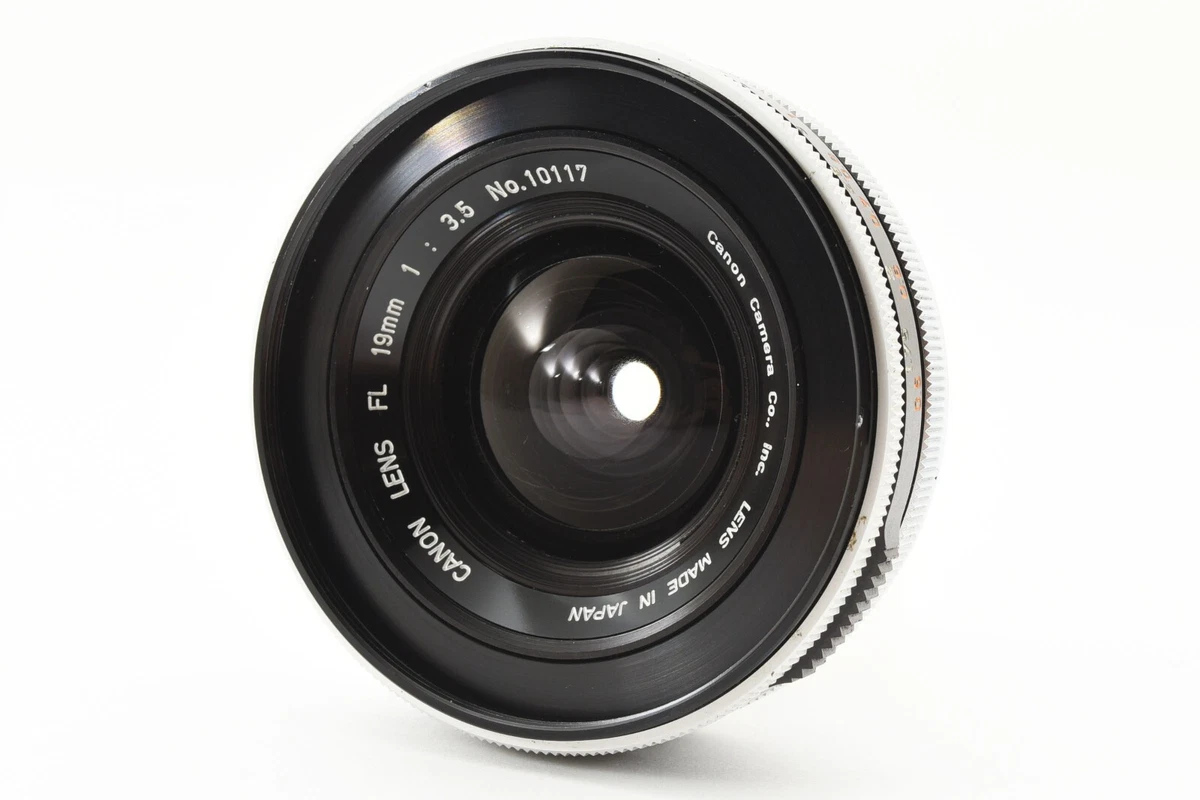CANON 19mm f/3.5 レンズ ライカ用　ファインダーフィルター付き CANON 19mm f/3.5 レンズ ライカ用 ファインダーフィルター付き