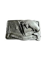 Vintage American Fisherman Belt buckle Limited edition 1988