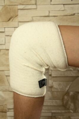 Kniewärmer,Gelenkwärmer Kniebandage Merino Wolle 100% Woolmark elastisch 2 Stück