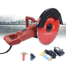 14" Concrete Saw Electric Demo Saw Concrete Saw Cutter Wet Dry Masonry Cut Saw