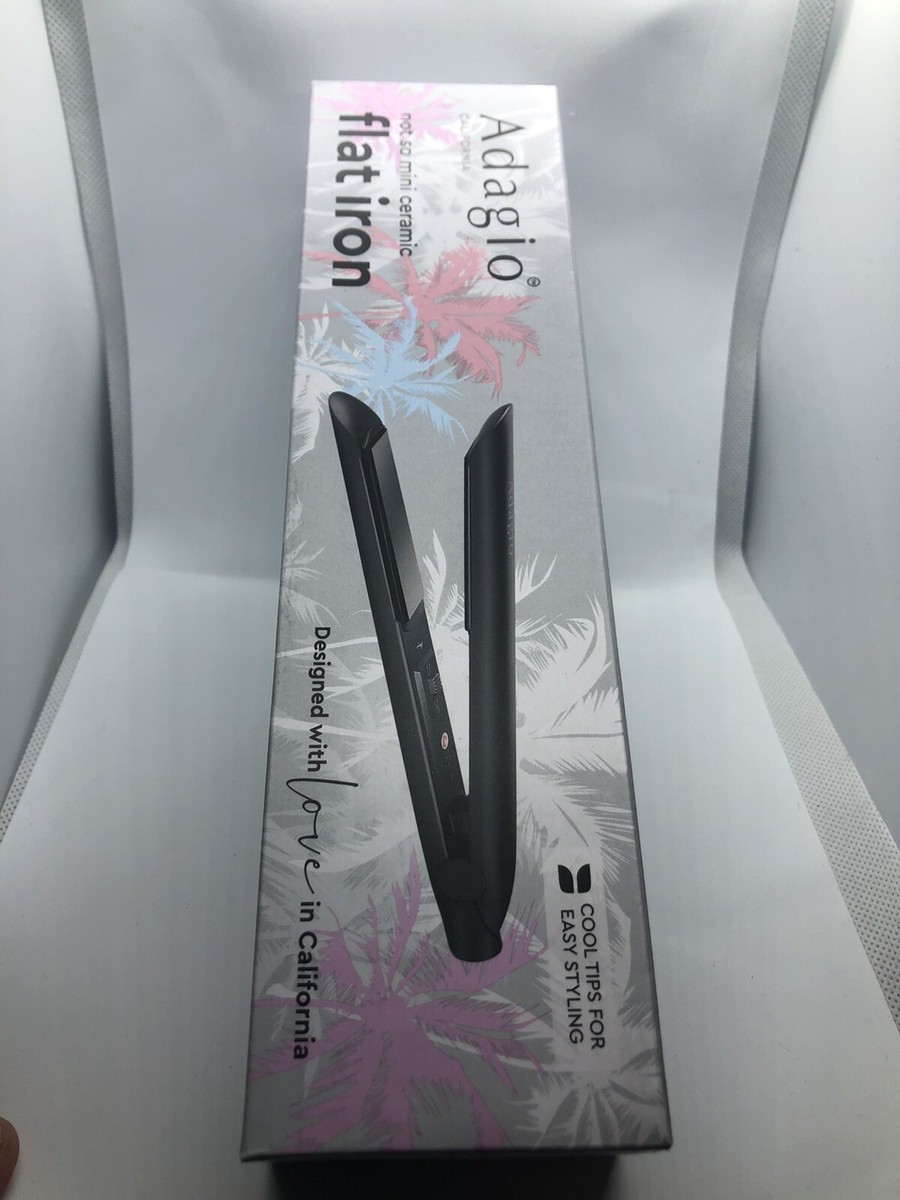Adagio California Not So Mini Ceramic Flat Iron New In Box  display picture 1