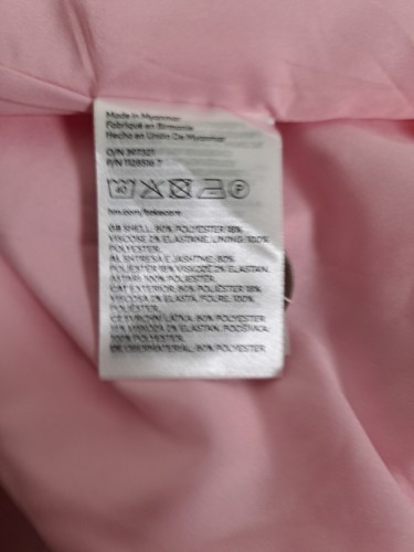 H&M Light Pink Blazer Long Sleeve Single Breasted Jacket BNWT Women's Size Large - Picture 12 of 16