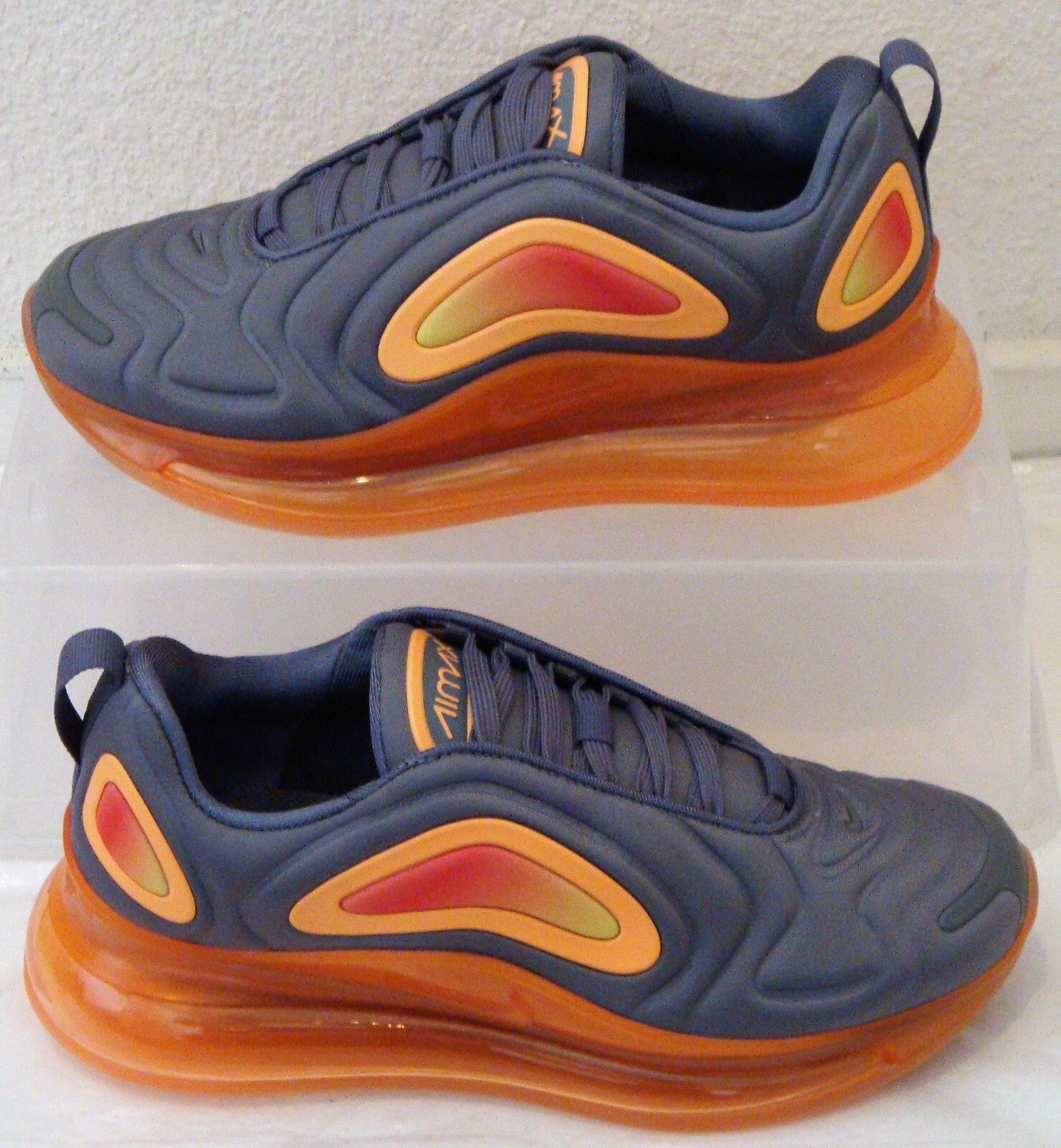 New Nike Air Max 720 GS Gunsmoke Orange Youth US Size 6.5Y UK 6 EU 39  AQ3196 004 | eBay