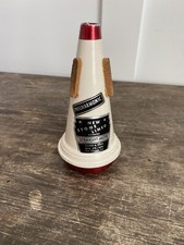 Vintage New Stone Lined Philharmonic Trumpet Cornet Straight Mute Humes Berg
