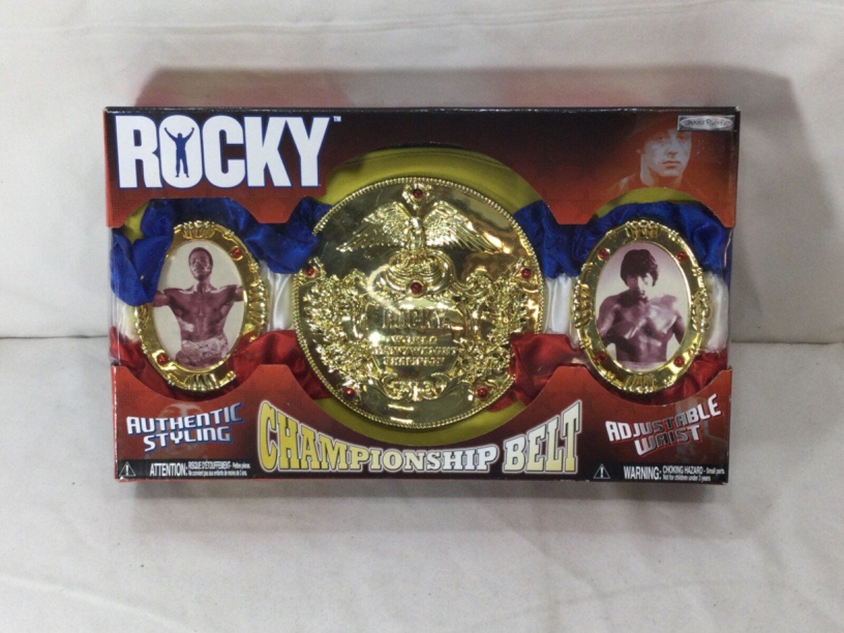 2006 Jakks Pacific Rocky Balboa Championship Belt Sylvester  display picture 2