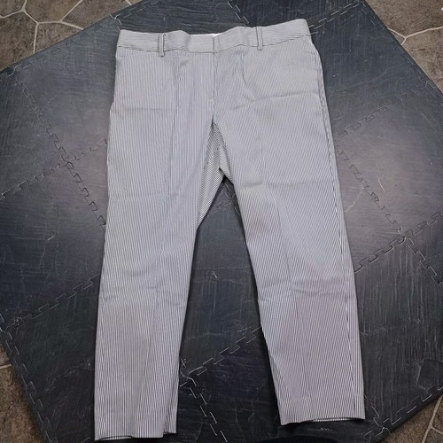 Talbots Hampshire Ankle Pants Petites Womans Size 16P Blue White Stripe NWT - Picture 5 of 13