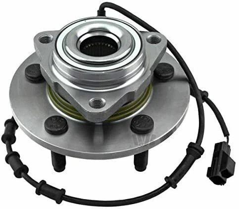 Cojinete de cubo de rueda delantera para Dodge Ram 1500 2002 2003-2005 con 5 tacos ABS 515073 Foto 2 de 4