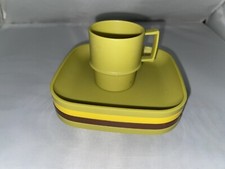 Tupperware for Kids Toy Dishes Vintage Kids Toy Tupperware Plates 4   1 Cup