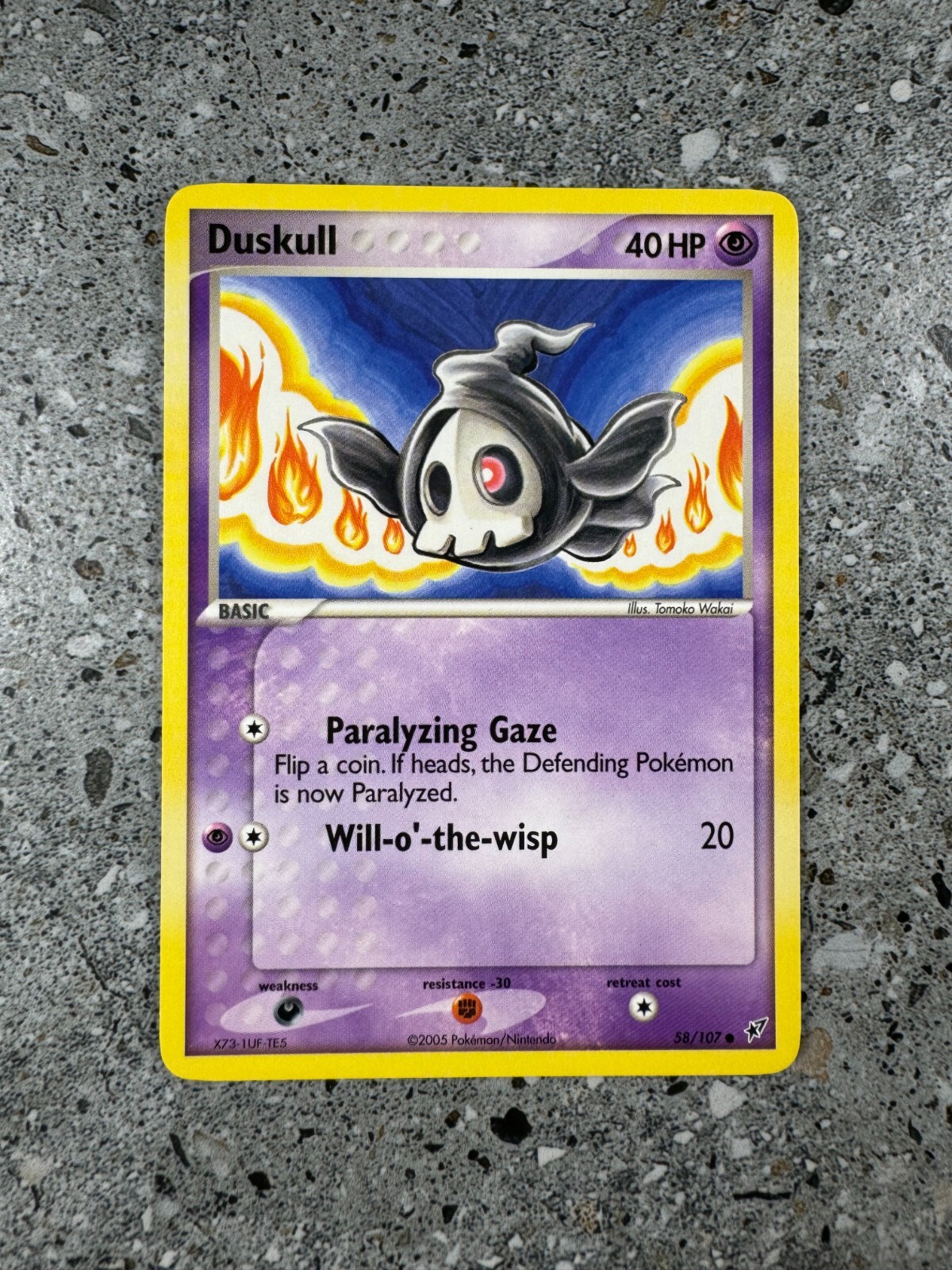 Pokemon TCG Cards Duskull 58/107 Deoxys NM-M