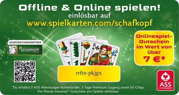 Thumbnail - Ass Altenburger Spielkarten - Tarock/schafkopf, Bayerisches Bild