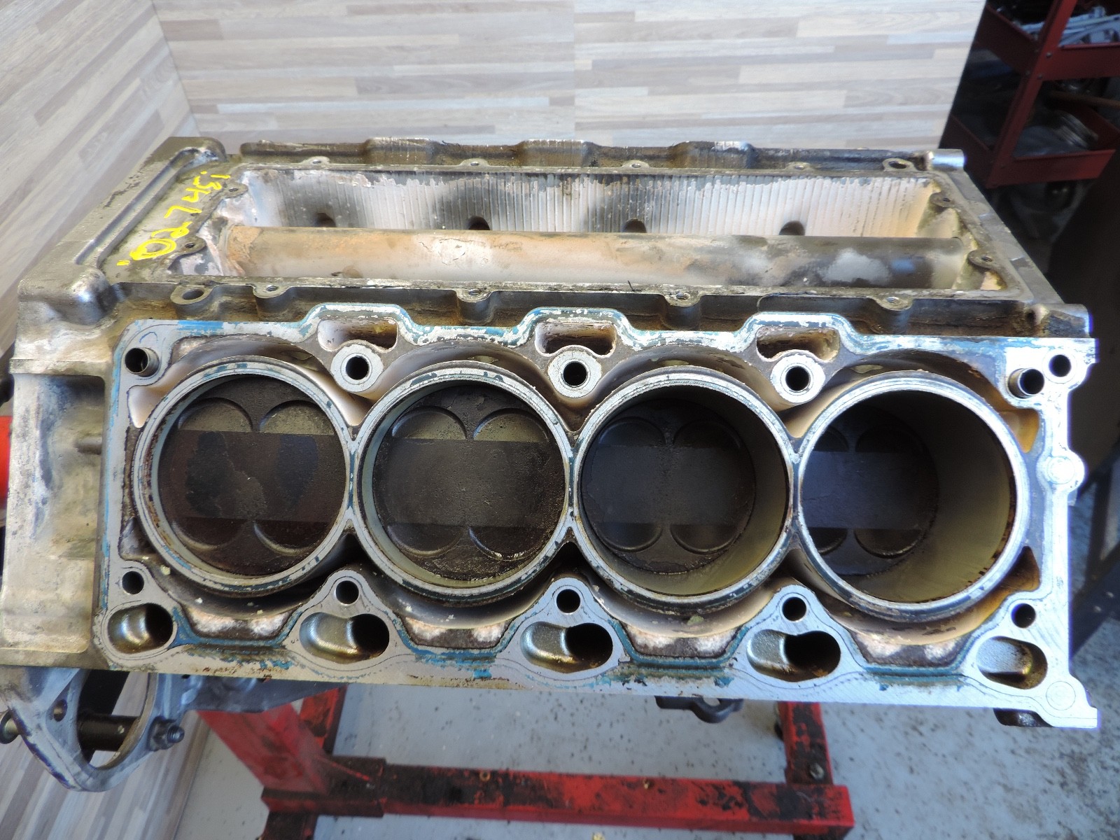 OEM Genuine BMW '0204 e66 e65 745i N62b44 Engine Short Block Assembly