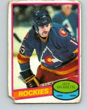 1980-81 O-Pee-Chee #108 Jack Valiquette  Colorado Rockies V38103