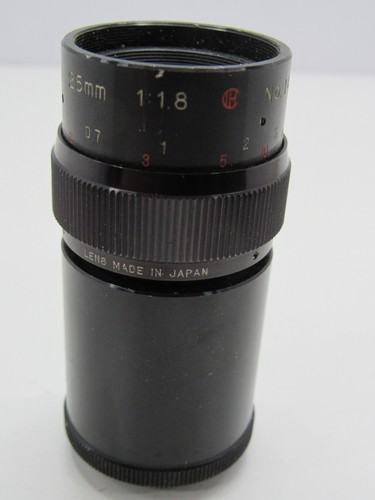 Cosmicar Television Lens 25mm 1:18 No. 141114 Lens #T3 - Picture 7 of 8