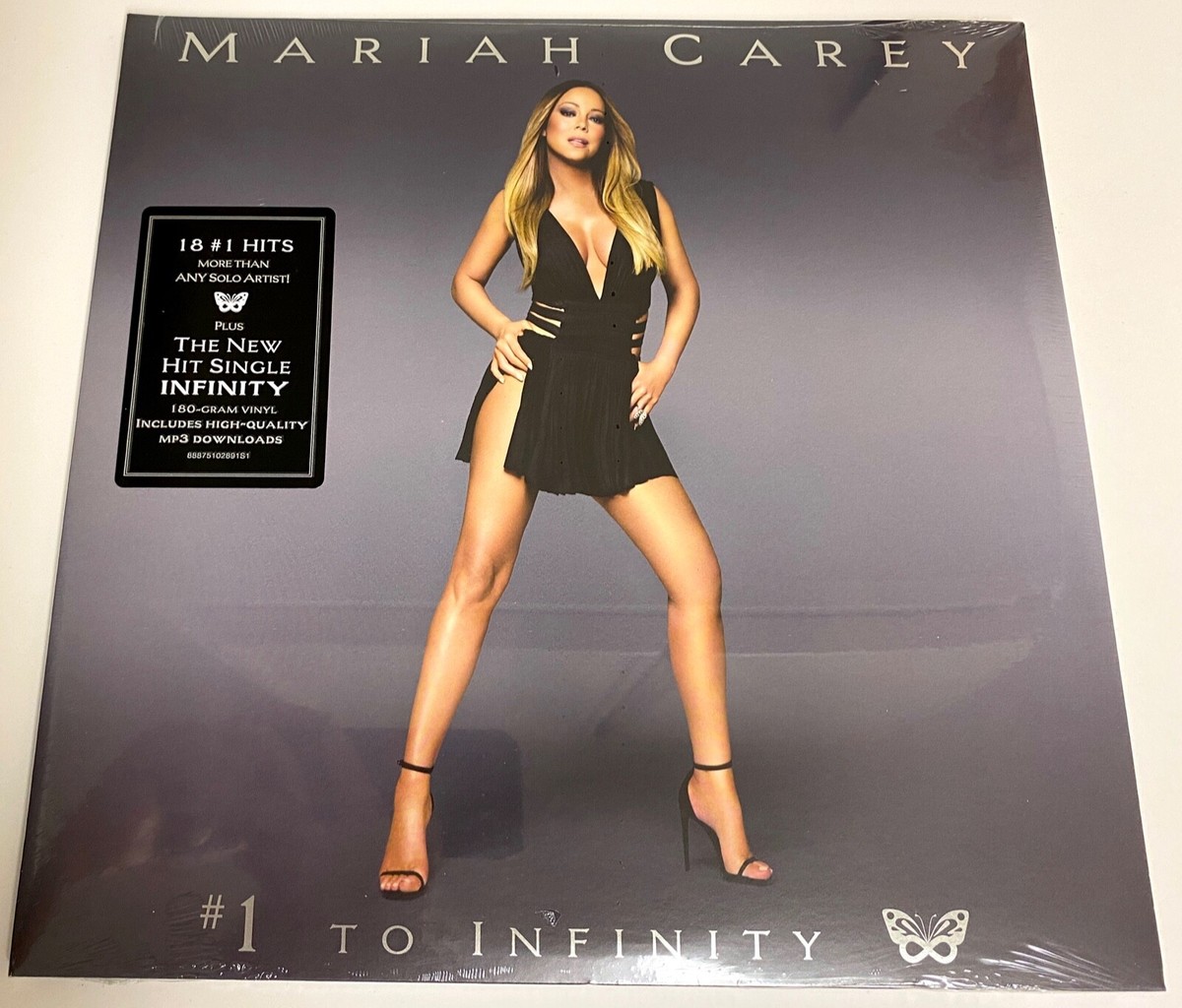 Mariah Carey • # 1 to Infinity • 18 # 1 Hits 2 LP Gatefold