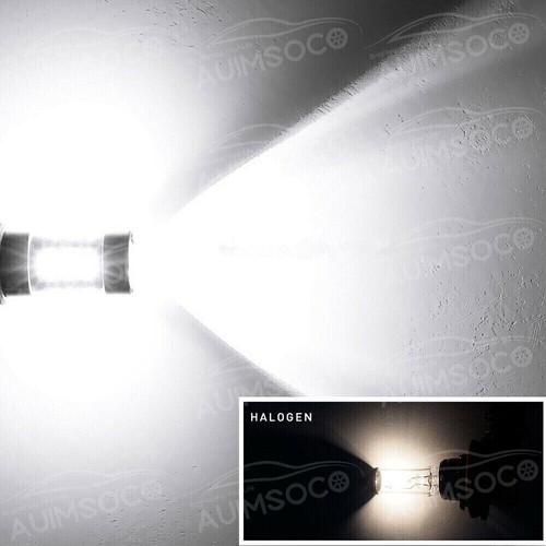 2pcs LED niebla / bombillas de conducción H8&H11 luz antiniebla blanco 6000K - Picture 7 of 8
