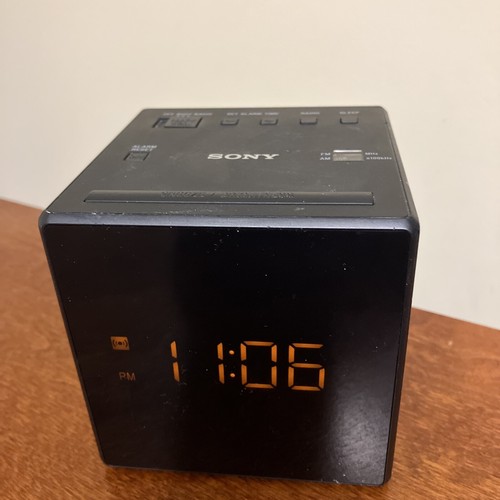 Sony ICFC1 Clock Radio in Black eBay