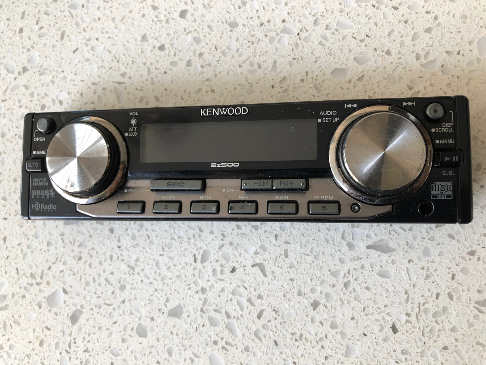 KENWOOD EZ500 CAR STEREO FACEPLATE KENWOOD EZ500 FACEPLATE ONLY OEM🟠 eBay
