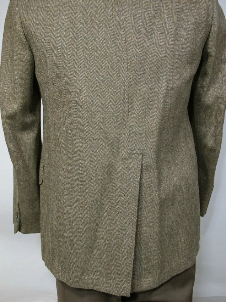 Vtg Varsity Towns Ivy League Sport Coat 42R Hook Vent 3/2 Roll J Press Tie - Image 2 of 4