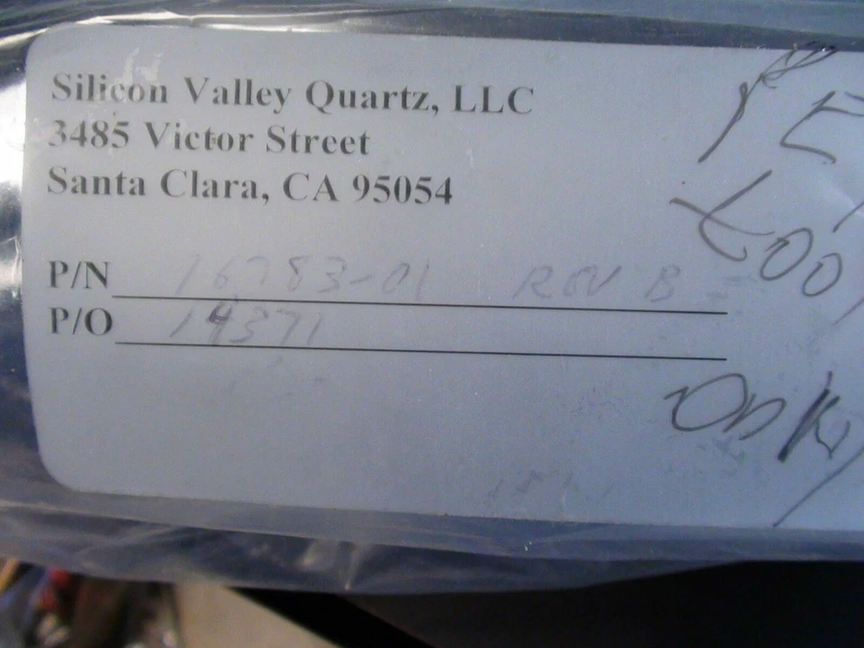 GASONICS PEP PLASMA QUARTZ TUBE 16783-001 REVB - Image 2 of 4