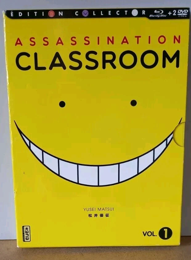 ASSASSINATION CLASSROOM (VOL. 1) (EDITION COLLECTOR - BLU-RAY + 2 DVD) - Photo 1/1