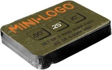 New Mini Logo Militant Rigid Pad Black Skateboard Risers - 0.25 - 2 PC