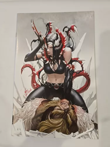 Death Of Venomverse #3 Inhyuk Lee Virgin Variant NM 