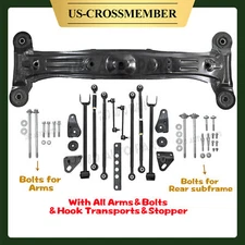 For 97-01 Toyota Camry 97-04 Avalon Rear KFrame Crossmember Axle W/Control Arms 