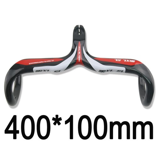 Integrated Carbon Road Bike Handlebar with Stem 28.6mm Internal Routing Drop Bar - Picture 16 of 48