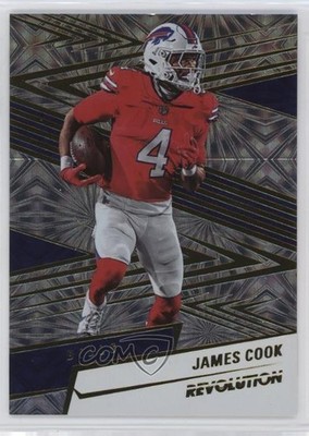 2025 Panini Revolution Fireworks 5/49 James Cook #112 1q03