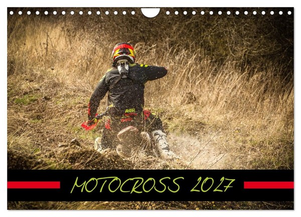 "Calendar 2027 · US Version · Motocross 2027 (Wall Calendar 2027 12\" × 8\" Landsca"-image