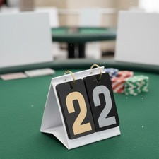 Mini Score Indicator Portable Card Game Score Indicator Easy to Read