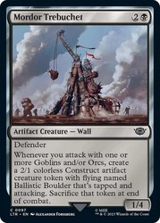 Mordor Trebuchet - Foil - The Lord of the Rings: Tales of Middle-earth