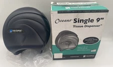 San Jamar R2090 Oceans Black Pearl Bath Tissue Dispenser