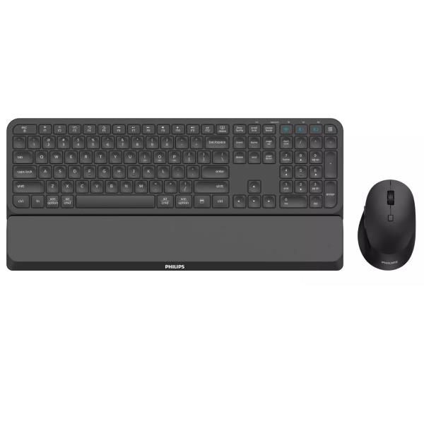 Philips combo tastiera + mouse ottico wireless bluetooth 7 tasti 3.200 dpi - Immagine 9