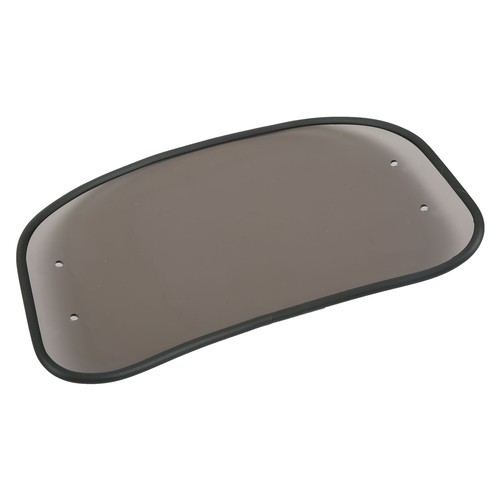 Ι Smoky Motorcycle Oval Windshield Clear Front Windscreen Spoiler Air Wind - Picture 12 of 12