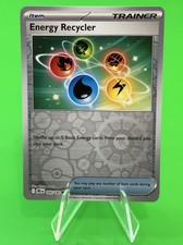 Pokemon Energy Recycler S & V Destined Rivals Reverse Holo Uncommon 164/182 NM!!