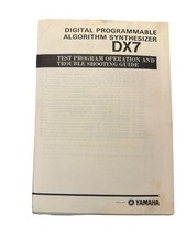 Yamaha Digital Programmable Synthesizer Technical Analysis DX7