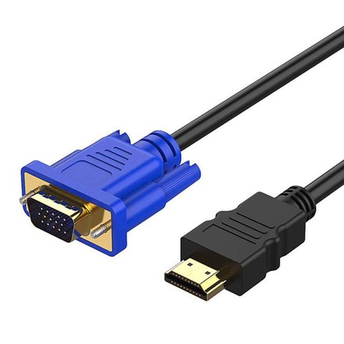HDMI-Stecker Auf VGA-Kabel Für DVD-Player Geeignet Projektoren Schwarz - Bild 4 von 8