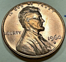1960-D Lincoln Cent PENNY 1C 3692N