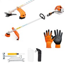 Decespugliatore a scoppio 2 tempi 52 cc con doppio disco e kit accessori incluso