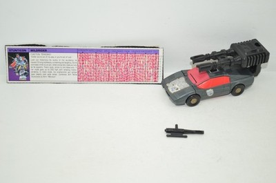Wildrider Menasor Vintage 1986 G1 Transformers 100% Complete Action Figure
