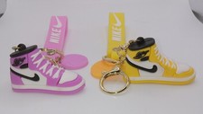Nike Basketball Shoe Keychain Yellow Pink Jus...