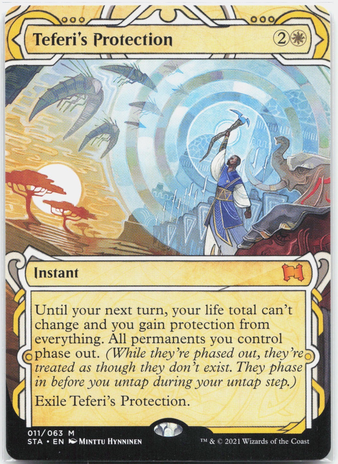 Teferi's Protection M Strixhaven: Mystical Archive STA 11 2021 NM