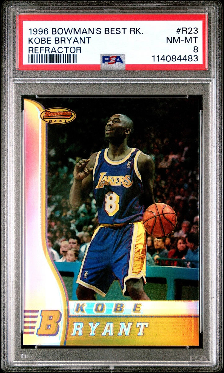 Topps Kobe Bryant 8 Graded Basketball Sports Trading Cards