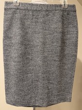 ANN TAYLOR LOFT Womens Gray Herringbone Skirt NWT 69 - Sz 6